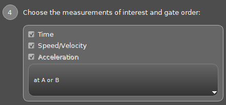 Measurements of interest