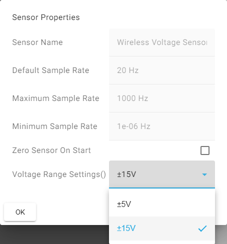 Change the measurement range