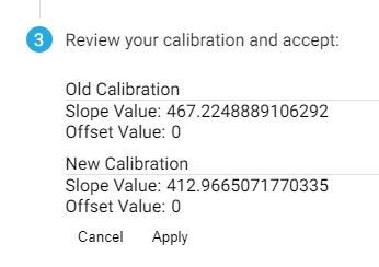 Review calibration