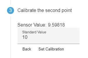 Calibrate high pH