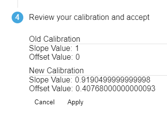 Review calibration