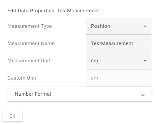 Data Properties for UED