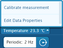 Temperature Live Data Bar