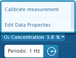 O2 Concentration Live Data Bar